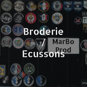 Broderie / Ecussons